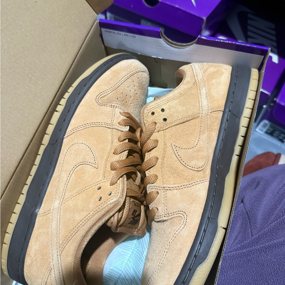 Nike SB Dunk Low Pro in Purple Box
